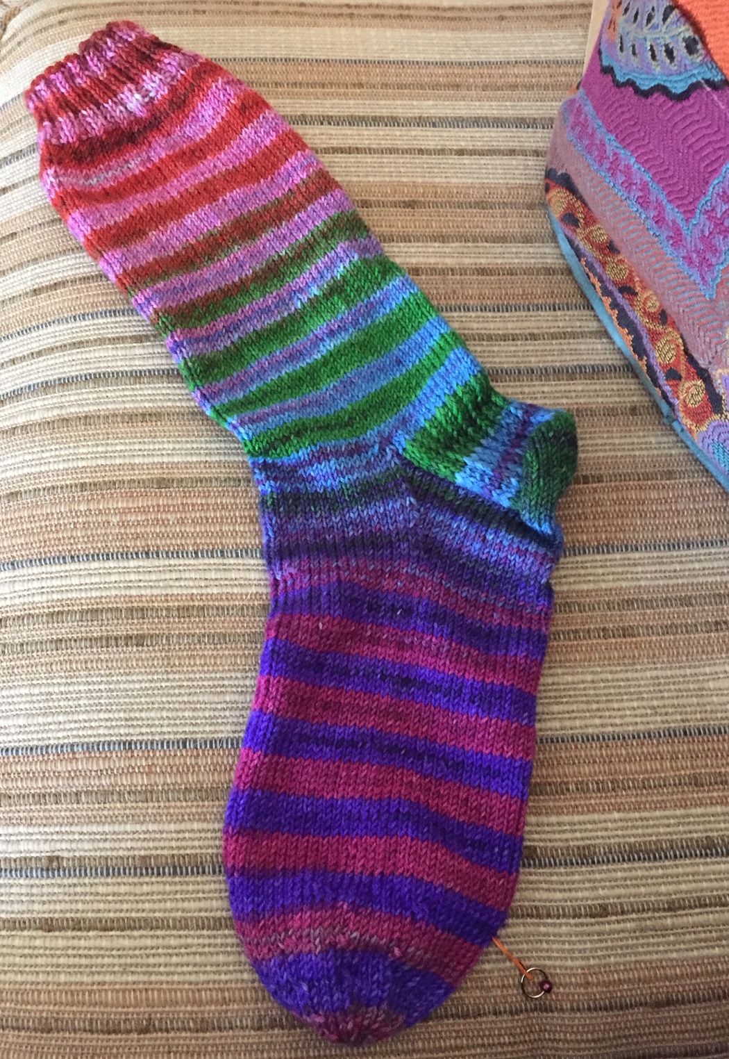 learn to knit socks IYS Omaha